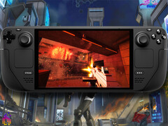 The Boomer Shooter Blueprint collection has five tiers, starting from $7. Pictured: Steam Deck running Selaco.