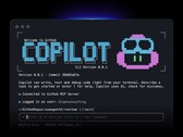 GitHub Copilot's CLI interface running in a terminal window.