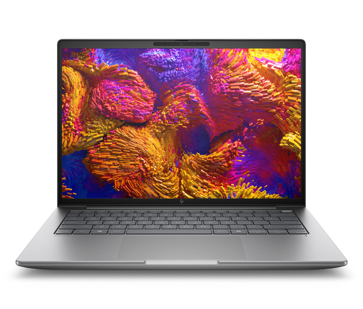 The HP ZBook 8 14 doesn't have the thinnest bezels around, but it prioritises pragmatism instead