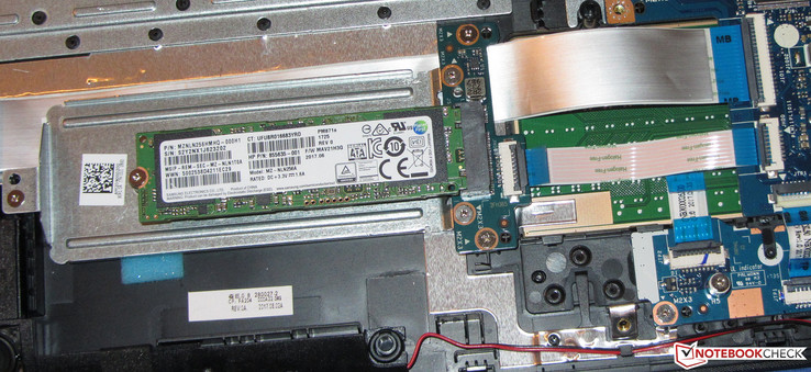 A view of the M.2-2280 SSD