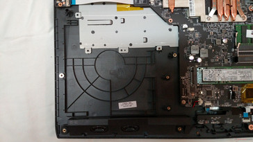 The optical drive found in other MSI devices has been removed.