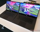 Dell XPS 15 7590 IPS (left) vs. XPS 15 7590 OLED (right)