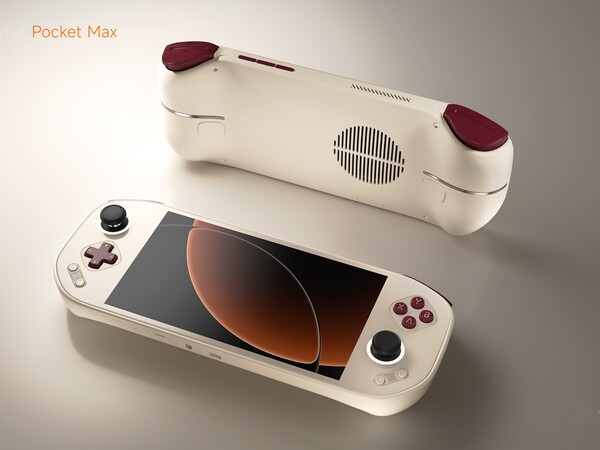 The Mangmi Pocket Max in Retro GB. (Image source: Mangmi)