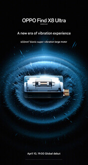New vibration motor (Image source: Oppo)
