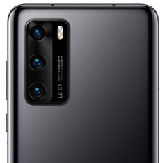 The Huawei P40, or a 91mobiles render of it at least. (Image source: 91mobiles)