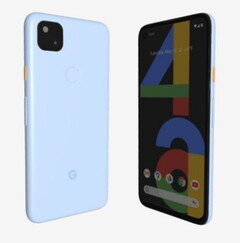 It is unclear why Google cancelled this &#039;Blue&#039; Pixel 4a. (Image source: 9to5Google)