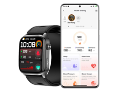 Rogbid Rowatch D2 (pictured) comes with ECG monitoring as well. (Image source: Rogbid)