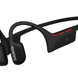 The rugged Suunto Wing 2 bone conduction headphones are designed to keep runners on trails safe with LED lights for safety. (Image source: Suunto)