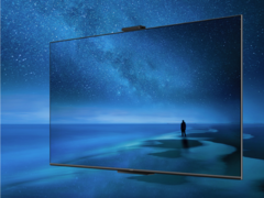 The Huawei Smart Screen SE Pro 4K TVs have a built-in camera. (Image source: Huawei)