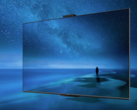The Huawei Smart Screen SE Pro 4K TVs have a built-in camera. (Image source: Huawei)