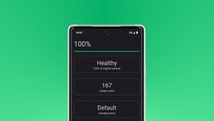 An Android 14 Battery Health leak. (Source: Mishaal Rahman via Twitter)