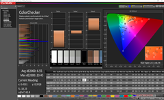 Colorchecker перед калибровкой