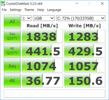 Samsung PM961 256 GB included in the delivery