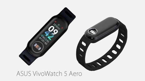 The VivoWatch 5 Aero in September. (Image source: ASUS)