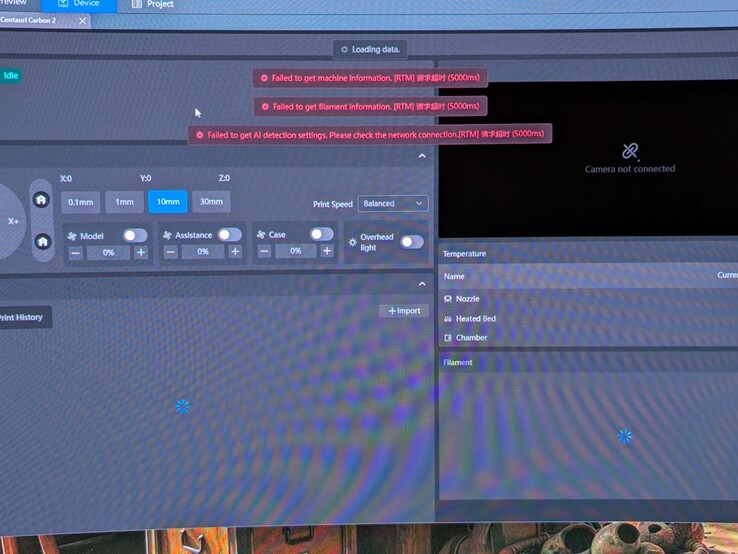 Elegoo Slicer on Windows throwing errors randomly.