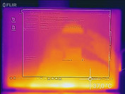 Temperature development front (idle)