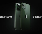 The iPhone 13 series will soon be available in two green colour options. (Image source: Apple)