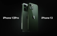 The iPhone 13 series will soon be available in two green colour options. (Image source: Apple)