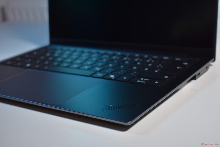 The ThinkPad X9's keyboard offers a solid typing experience.