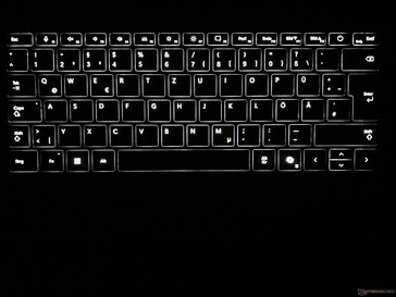 Backlit keyboard