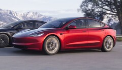 The Model 3 is getting a larger battery (Image source: Tesla)
