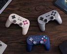 The 8BitDo Pro 3 features Nintendo-style ABXY buttons with ergonomics closer to a DualSense controller. (Image source: 8BitDo)