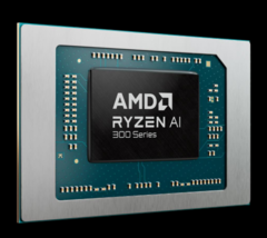 An upcoming AMD APU has been spotted online. Pictured - a Ryzen AI 300 series chip (image source: AMD)