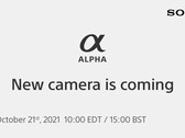 Sony teases a new launch. (Source: Sony via Twitter)