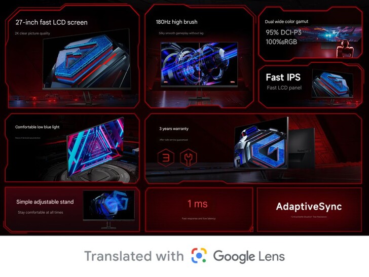 Main highlights (Image source: Redmi)