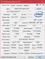 GPU-Z Intel UHD Graphics 630