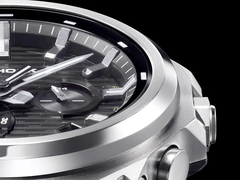 Closeup of the Casio G-Steel dial
