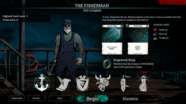 Pictured: A gameplay screenshot from Hunt the Pale Gods.