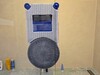 The Hutt 10 also works with frameless shower enclosures.