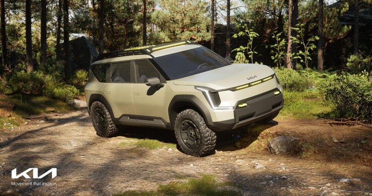The Kia ADVNTR concept EV. (Image source: Kia)