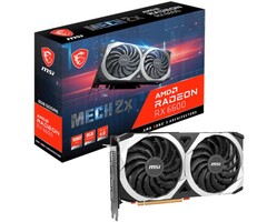 کارت گرافیک MSI Radeon RX 6600 MECH 2X 8G (منبع: MSI)