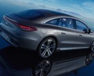 The electric Mercedes EQS is not selling particularly well in China, which is why the automaker has now followed Tesla by cutting its prices (Image: Mercedes)