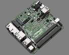 The ASRock NUC 6000 motherboard series is one of three products that the company has announced with Elkhart Lake processors. (Image source: ASRock)