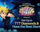 Seven Deadly Sins: Grand Cross 7th anniversary Perfect 7 update key art.