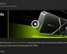 Nvidia Game Ready Driver 531.61 notification and details in GeForce Experience (Source: Own)