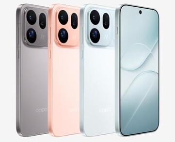 Oppo Find X10 color options.