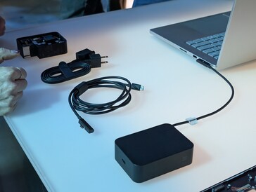 The magnetic USB-C cable is reversible in that only one end is magnetic. The magnetic end can attach to the AC adapter to act like a universal USB-C charger for other devices