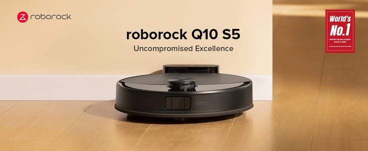 The Roborock Q10 S5 robot vacuum. (Image source: Roborock)