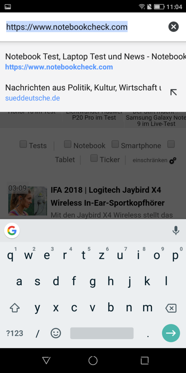 Flashtube for D1 Sharp B10 Smartphone Review - NotebookCheck.net Reviews