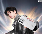The 2026 Legion Y70 gaming phone will feature the non-Elite Snapdragon 8 Gen 5. Pictured: a promo picture of the smartphone in white.