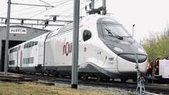 The TGV-M at the Alstom plant has now received approval for France.