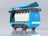 Vayu One AI-driven delivery robot with passive sensors (Image source: Vayu Robotics)