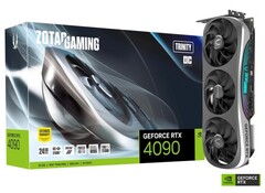 Zotac Gaming GeForce RTX 4090 Trinity OC 24GB drops below US$1,800 on Amazon (Source: Zotac)