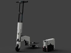 Arma: The e-scooter is very compact in terms of foldability