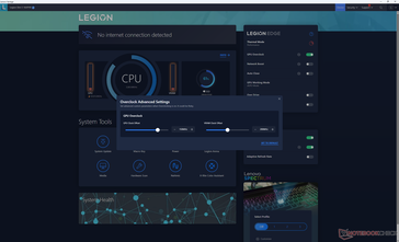 Default GPU overclock settings