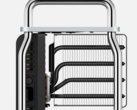 The massive custom heatsink found in the new Mac Pro. (Source: Apple)